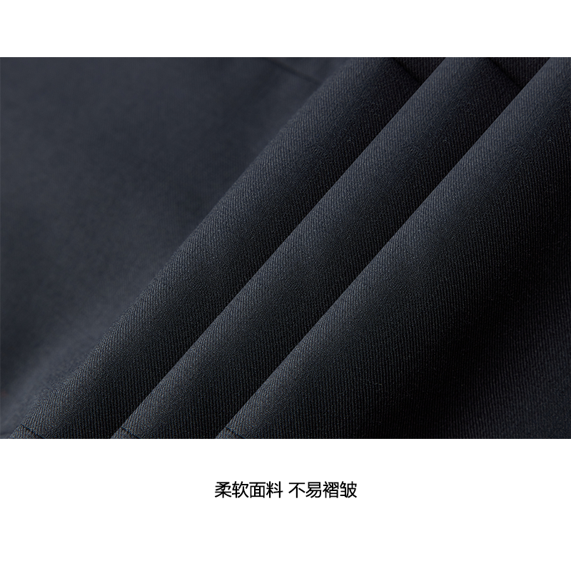 Fabric composition & care instruction parameter chart dark navy